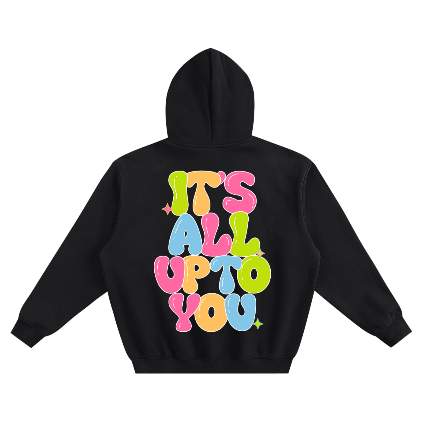 Bubble Fleeced Boxy Hoodie