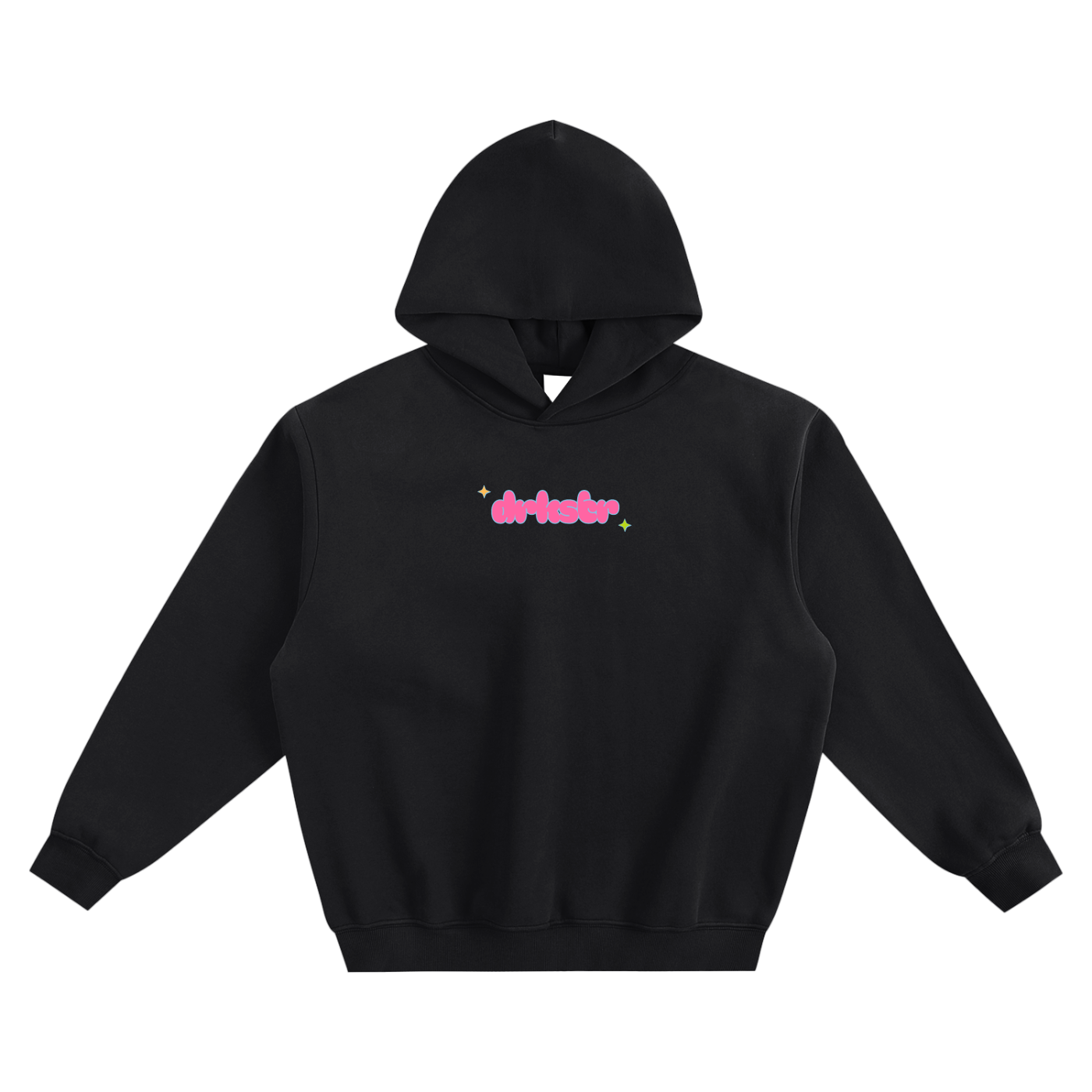 Bubble Fleeced Boxy Hoodie