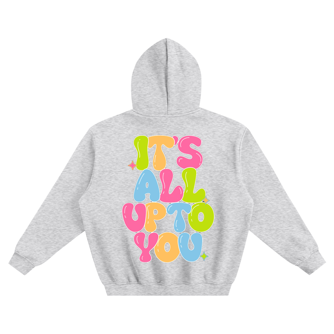 Bubble Fleeced Boxy Hoodie