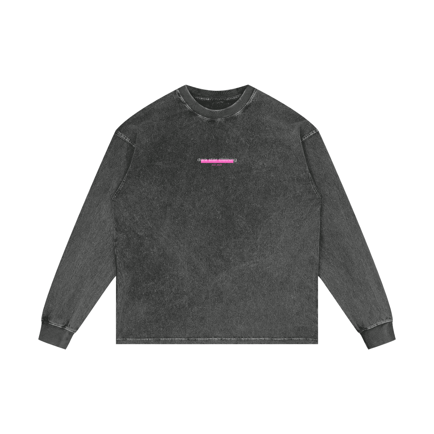 Pink Star Oversize Long Sleeve