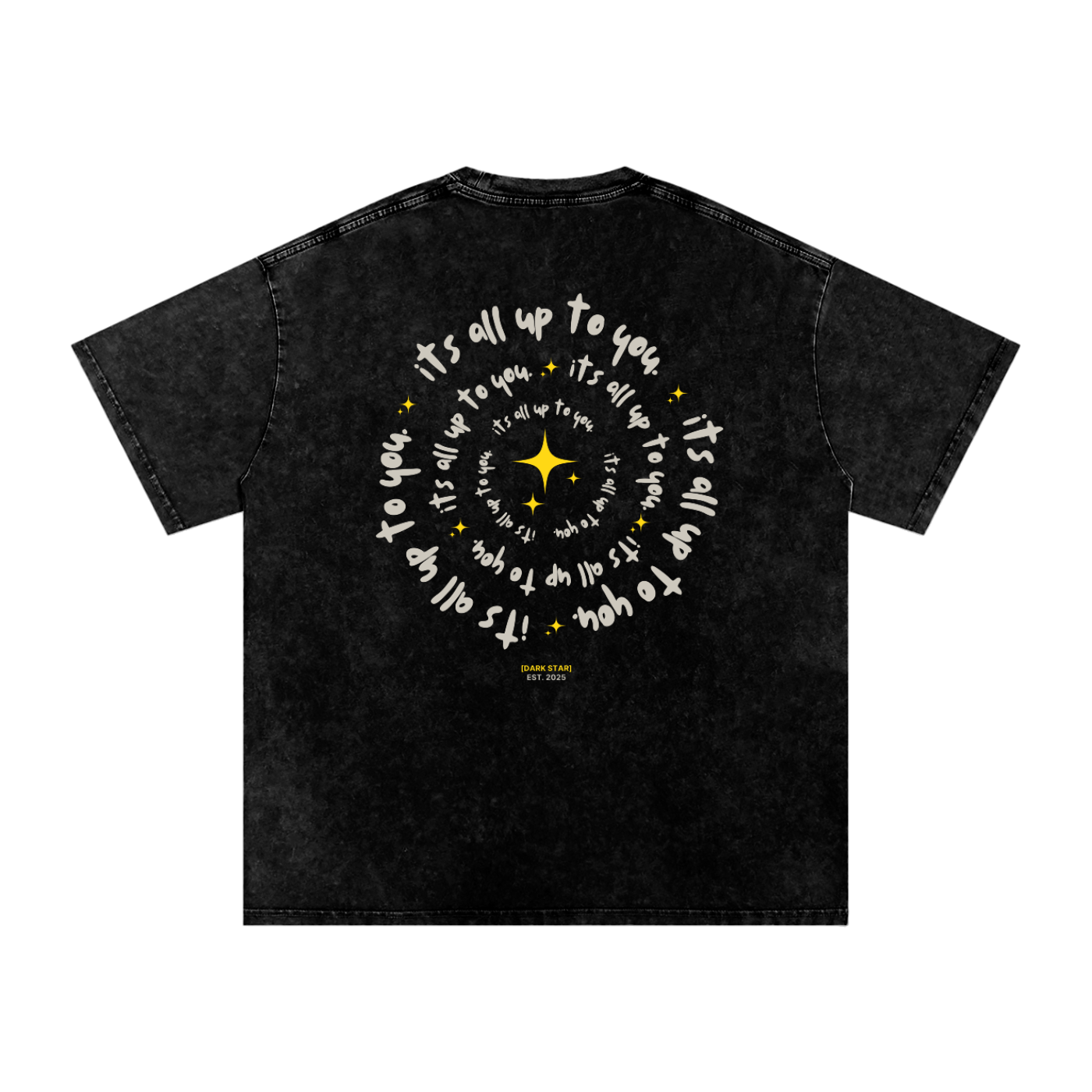 Modern Star Oversized Cotton Tee