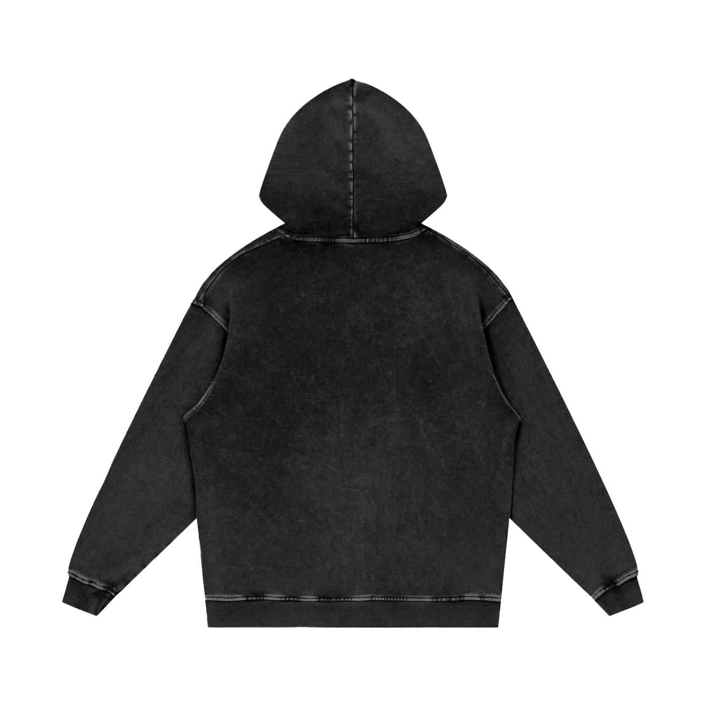 North Star Loose Cotton Hoodie