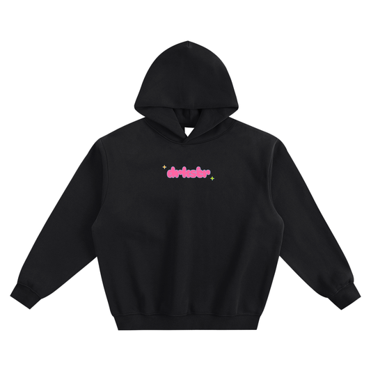 Bubble Fleeced Boxy Hoodie