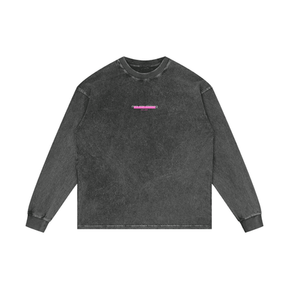 Pink Star Oversize Long Sleeve