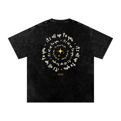 Modern Star Oversized Cotton Tee