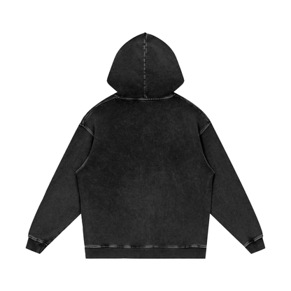 North Star Loose Cotton Hoodie